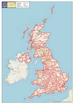 B-Lines network UK MAP